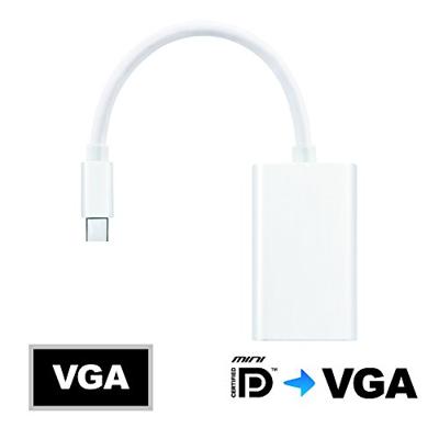 PureLink iSeries IS030 Mini DP + Thunderbolt naar VGA Adapter Wit