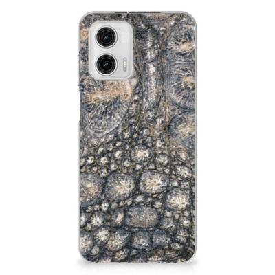 Motorola Moto G73 | TPU Hoesje | Krokodillenprint Motorola Moto G73 | TPU Hoesje | Krokodillenprint