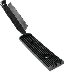 HellermannTyton FKH50-HIR-BK-C1 Bevestigingssokkel Schroefbaar 151-16500 Voor lintkabel, Stootbestendig Zwart 1 stuk(s)