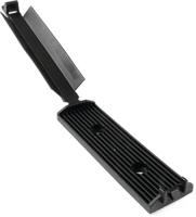 HellermannTyton FKH50-HIR-BK-C1 Bevestigingssokkel Schroefbaar 151-16500 Voor lintkabel, Stootbestendig Zwart 1 stuk(s) - thumbnail