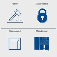 Scheppach Modulair Werkplaatssysteem - inrichting GWS08 - 5909333901 - thumbnail