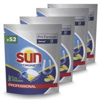 Sun Pro Formula Optimum all vaatwastabletten, doos van 4 x 52 stuks - thumbnail