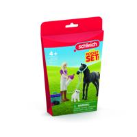 Schleich horse club verzorgingsset voor veulens - 42755 - thumbnail