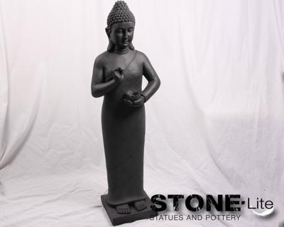 Stone-Lite Staande Boeddha tuinbeeld Stone-Lite Staande Boeddha tuinbeeld
