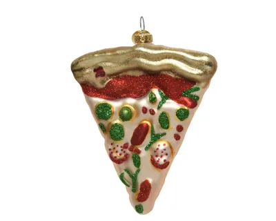 Kerstornament Pizza 1st - thumbnail