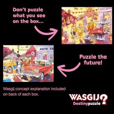 Jumbo Wasgij retro destiny 8 legpuzzel - hoogseizoen!, 1000st.