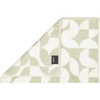 Cawö Cawo Studio gemustert 6251 Handdoek 50x100 wasabi - thumbnail