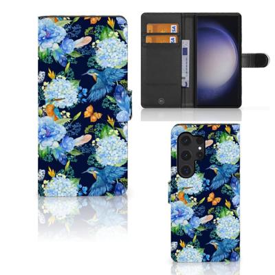 Telefoonhoesje | Met pasjeshouder | voor Samsung Galaxy S24 Ultra IJsvogel Telefoonhoesje | Met pasjeshouder | voor Samsung Galaxy S24 Ultra IJsvogel