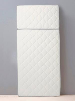 Latex matras speciaal voor meegroeibedden wit