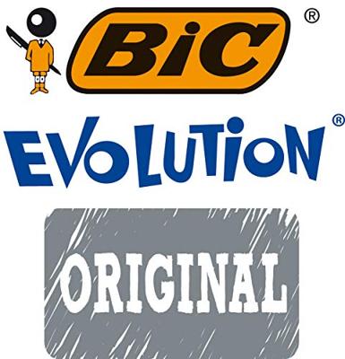 Bic potlood Evolution 650 HB, blister van 4 stuks