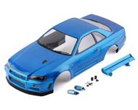 Killerbody Nissan Skyline R34 195mm gespoten - Blauw - thumbnail