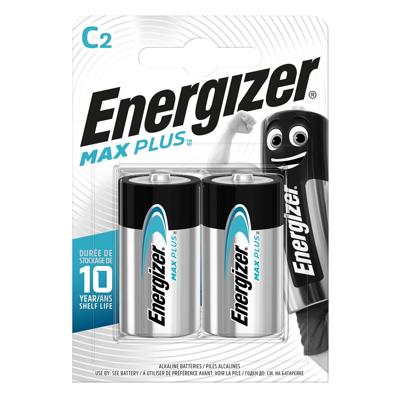 Energizer Max Plus C batterij (baby) Alkaline 1.5 V 2 stuk(s)