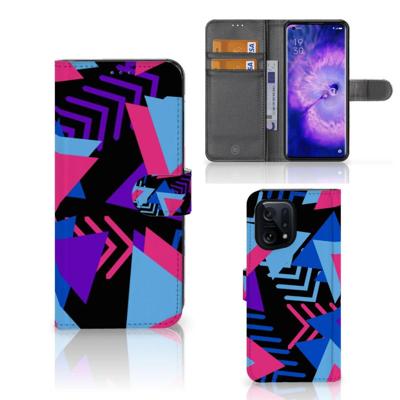 OPPO Find X5 | Book Case | Funky Triangle