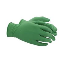 Showa nitrile wegwerphandschoenen (100x) - 6110PF - GREEN - maat L - thumbnail