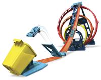 Hot Wheels Track Builder - Driedubbele loopingset - thumbnail