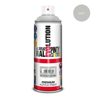 Sprayverf Pintyplus Evolution RAL 7035 Lichtgrijs 400 ml Mat