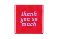 Tegeltje Thank You 10x10x1CM - thumbnail