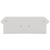 WAGO 279-318 Afsluit- en scheidingsplaat Lichtgrijs 100 stuk(s) - thumbnail