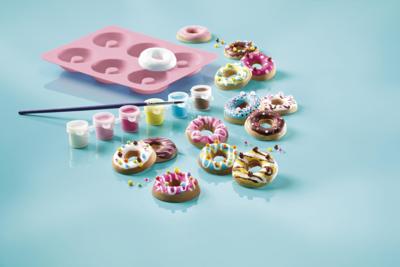 Totum donuts gieten en decoreren