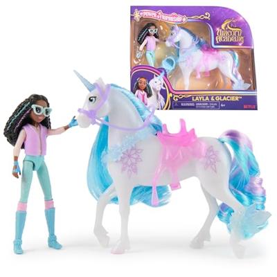 Layla + Gletsjerfiguren - 5 accessoires inbegrepen - Vanaf 4 jaar - Unicorn School