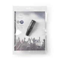 XLR-Connector | XLR 3-pins male | Zwart - thumbnail