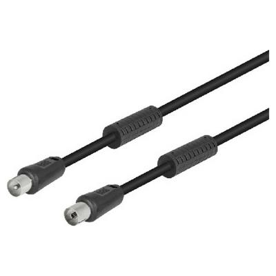 Antennekabel TM Electron Zwart 2,5 m