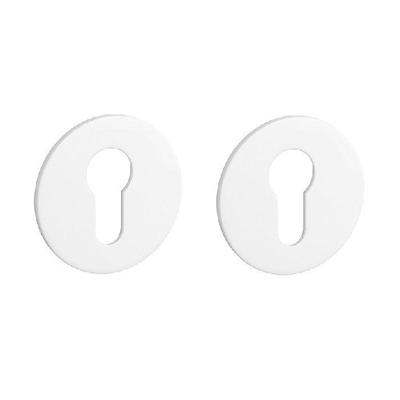 STERK | Cilinderplaatjes OVAL 1711 | Ultra dun | 3mm | Wit