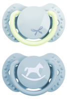 Difrax LOVI Pacifier Dynamic Newborn Baby Shower Boy - Fopspeen - thumbnail