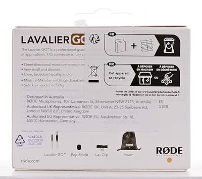 RØDE Lavalier Go microfoon voor onderweg - thumbnail