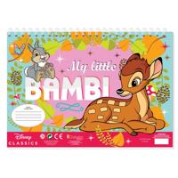 Disney Bambi kleurplaten met stencil en stickervel - thumbnail
