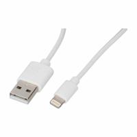 Kabel USB naar Lightning All Ride Wit 1,2 m - thumbnail
