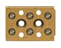 Weidmüller 0624920000 Klemstrook 22 mm Schroeven Olijf-groen 100 stuk(s) - thumbnail