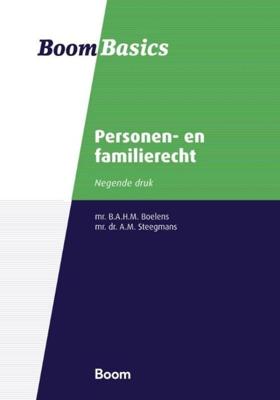 Personen- en Familierecht - B.A.H.M. Boelens, A.M. Steegmans - ebook