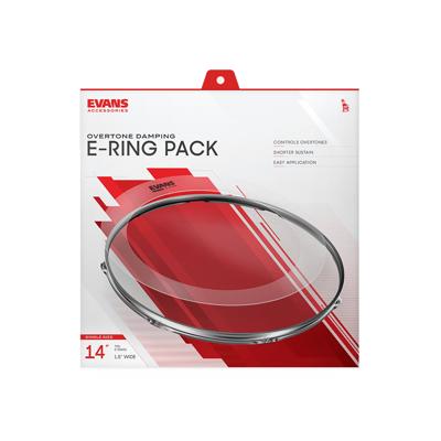 Evans E14ER15 10 Pack 1.5 inch E-Ring 14 inch Evans E14ER15 10 Pack 1.5 inch E-Ring 14 inch