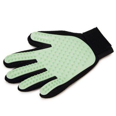 Beeztees rubby verzorgingshandschoen - hond - mint - 24x18x1 cm