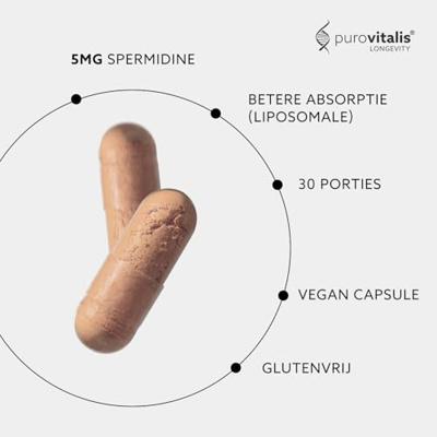 Purovitalis Liposomale Spermidine Fusion Capsules