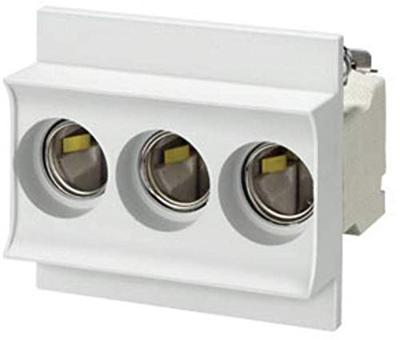 Siemens 5SG5553 Neozed zekeringhouder 3-fasig Afmeting zekering: D01 3-polig 16 A 400 V