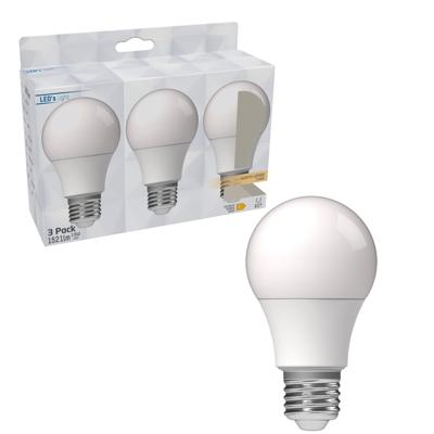 LED Lampen E27 - 1521 lm - Warm wit licht - 3 lampen