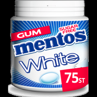 Mentos Gum White Cool Mint Suikervrij Pot 75 stuks bij Jumbo - thumbnail