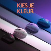 Logitech Gaming G305 Lightspeed Gaming-muis Radiografisch Optisch Zwart 6 Toetsen 12000 dpi - thumbnail