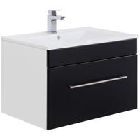 Wastafelkast Ivar Zwart M - thumbnail