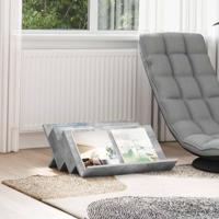 Bijzetkast met plank Beton Grijs 65 x 57,5 x 42 cm Bewerkt hout - thumbnail