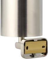 Ben Mykanto toiletborstel 8,9x10x48,2cm geborsteld nikkel - thumbnail