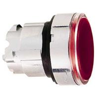 Schneider Electric ZB4BW34 ZB4BW34 Terugstelbaar (Ø) 22 mm Zonder markering Chroom, Rood 1 stuk(s) - thumbnail