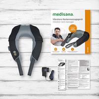 Medisana NM 868 stimulator Nek, Schouders Zwart, Grijs - thumbnail