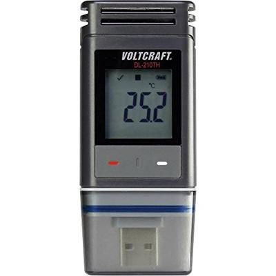 VOLTCRAFT DL-210TH Temperatuur datalogger, Vocht datalogger Te meten grootheid Temperatuur, Luchtvochtigheid -30 tot +60 °C 0 tot 100 % Hrel PDF-functie VOLTCRAFT DL-210TH Temperatuur datalogger, Vocht datalogger Te meten grootheid Temperatuur, Luchtvochtigheid -30 tot +60 °C 0 tot 100 % Hrel PDF-functie