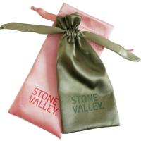 Brillenhoes Satijn Stone Valley - Groen & Roze - thumbnail