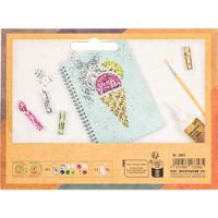 Set van 10 Chunky BIO Glitter FOLIA met lijm meerkleurig - thumbnail