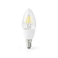 Wi-Fi Smart LED-Lamp | E14 | C37 | 5 W | 400 lm | Wit - thumbnail