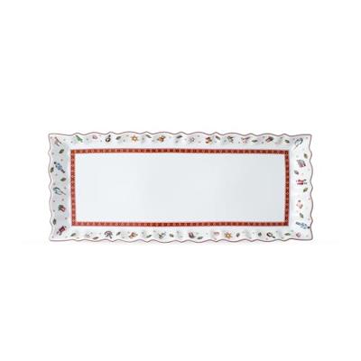 Villeroy & Boch Toy's Delight Cakeschaal 39 x 16 cm Villeroy & Boch Toy's Delight Cakeschaal 39 x 16 cm